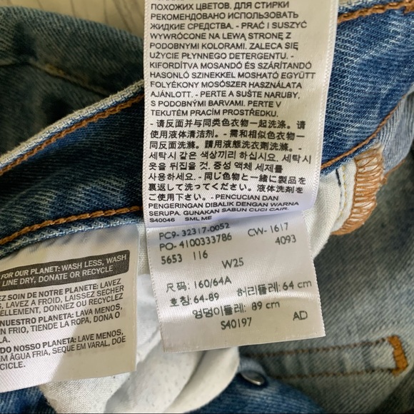 Levi’s 501 high rise shorts - Picture 4 of 6